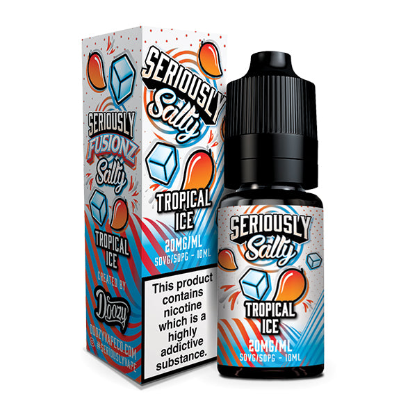 Doozy Vapes Seriously Fusionz Salty Tropical Ice 10ml Salts