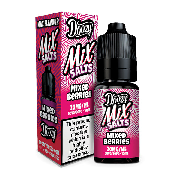 Doozy Mix Salts Mixed Berries 10ml Nic Salt