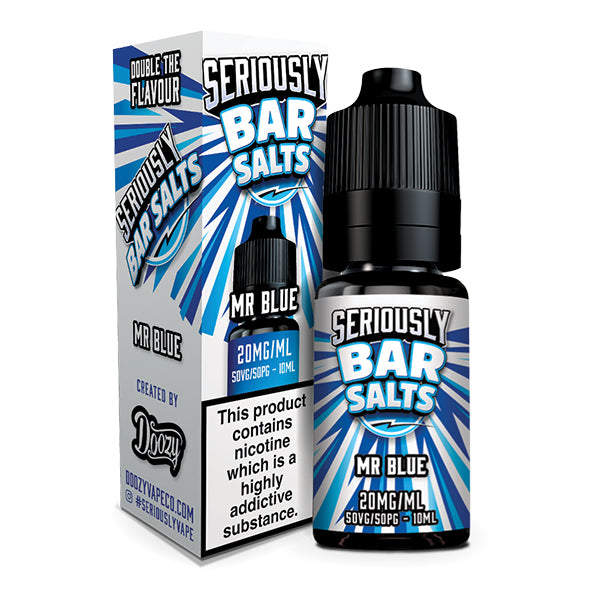 Doozy Vapes Seriously Bar Salts Mr Blue 10ml Nic Salt