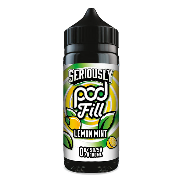 Doozy Vapes Seriously PodFill Lemon Mint 100ml Shortfill