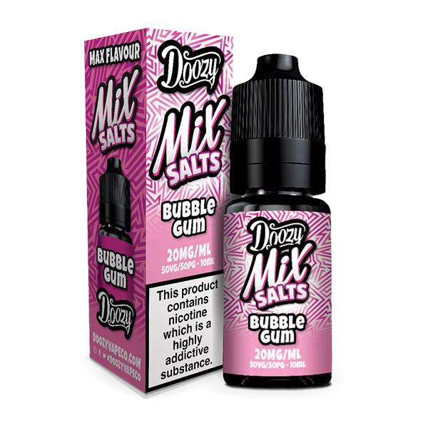 Doozy Mix Salts Bubblegum 10ml Nic Salt