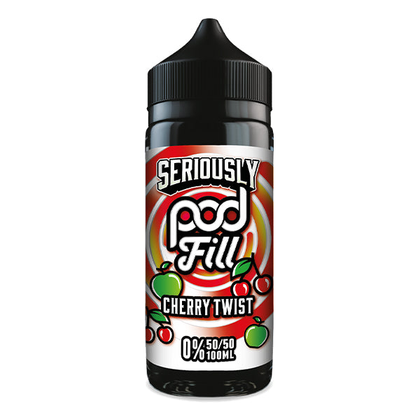 Doozy Vapes Seriously PodFill Cherry Twist 100ml Shortfill