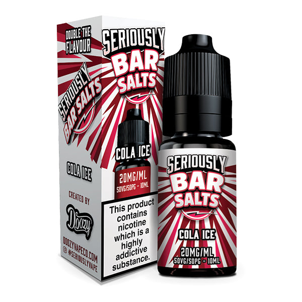 Doozy Vapes Seriously Bar Salts Cola Ice 10ml Nic Salt