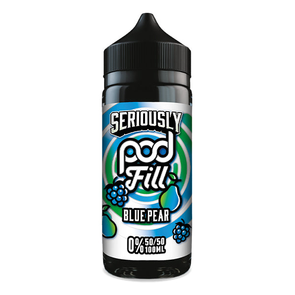Doozy Vapes Seriously PodFill Blue Pear 100ml Shortfill