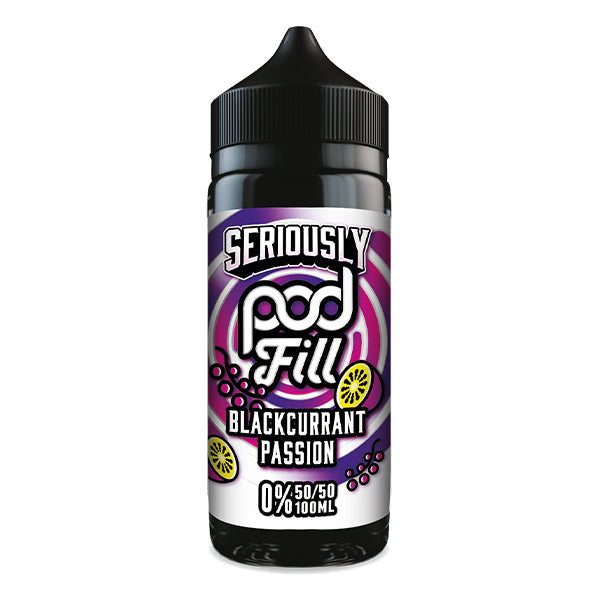 Doozy Vapes Seriously PodFill Blackcurrent Passion 100ml Shortfill