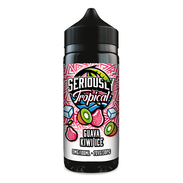 Doozy Vapes Seriously Tropical Guava Kiwi Ice 100ml Shortfill