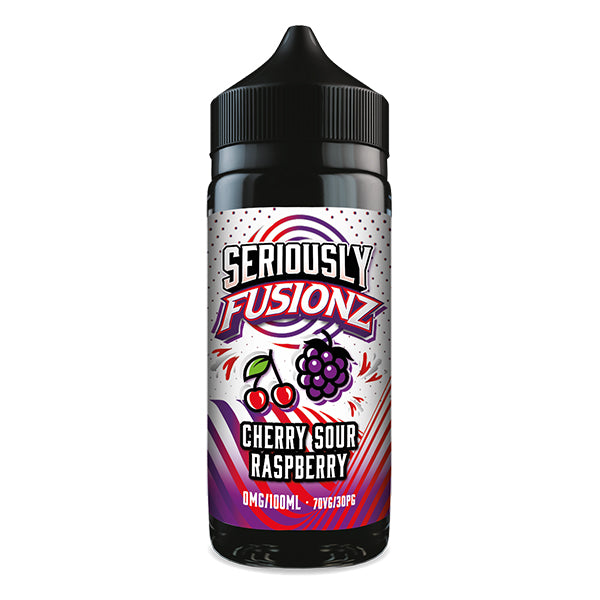 Doozy Vapes Seriously Fusionz Cherry Sour Raspberry 100ml Shortfill