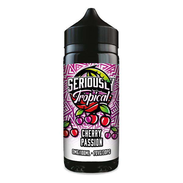 Doozy Vapes Seriously Tropical Cherry Passion 100ml Shortfill