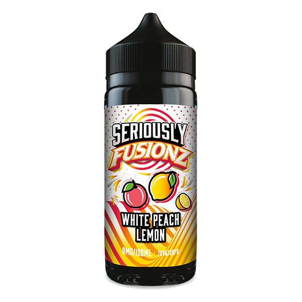 Doozy Vapes Seriously Fusionz White Peach Lemon 100ml Shortfill