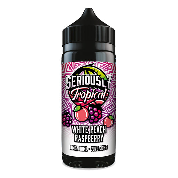 Doozy Vapes Seriously Tropical White Peach Raspberry 100ml Shortfill