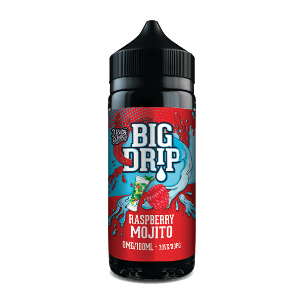 Doozy Vapes Big Drip Raspberry Mojito 100ml Shortfill