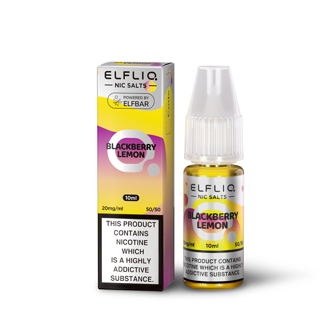 Elfliq Blackberry-Lemon 10ml Nic Salt