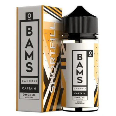 BAMS Cannoli Captain 100ml Shortfill