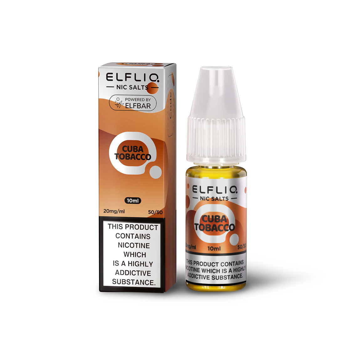 Elfliq Cuba Tobacco 10ml Nic Salt