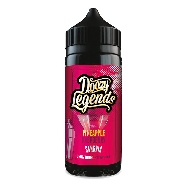 Doozy Vapes Legends Pinaeapple Raspberry Sangria 100ml Shortfill