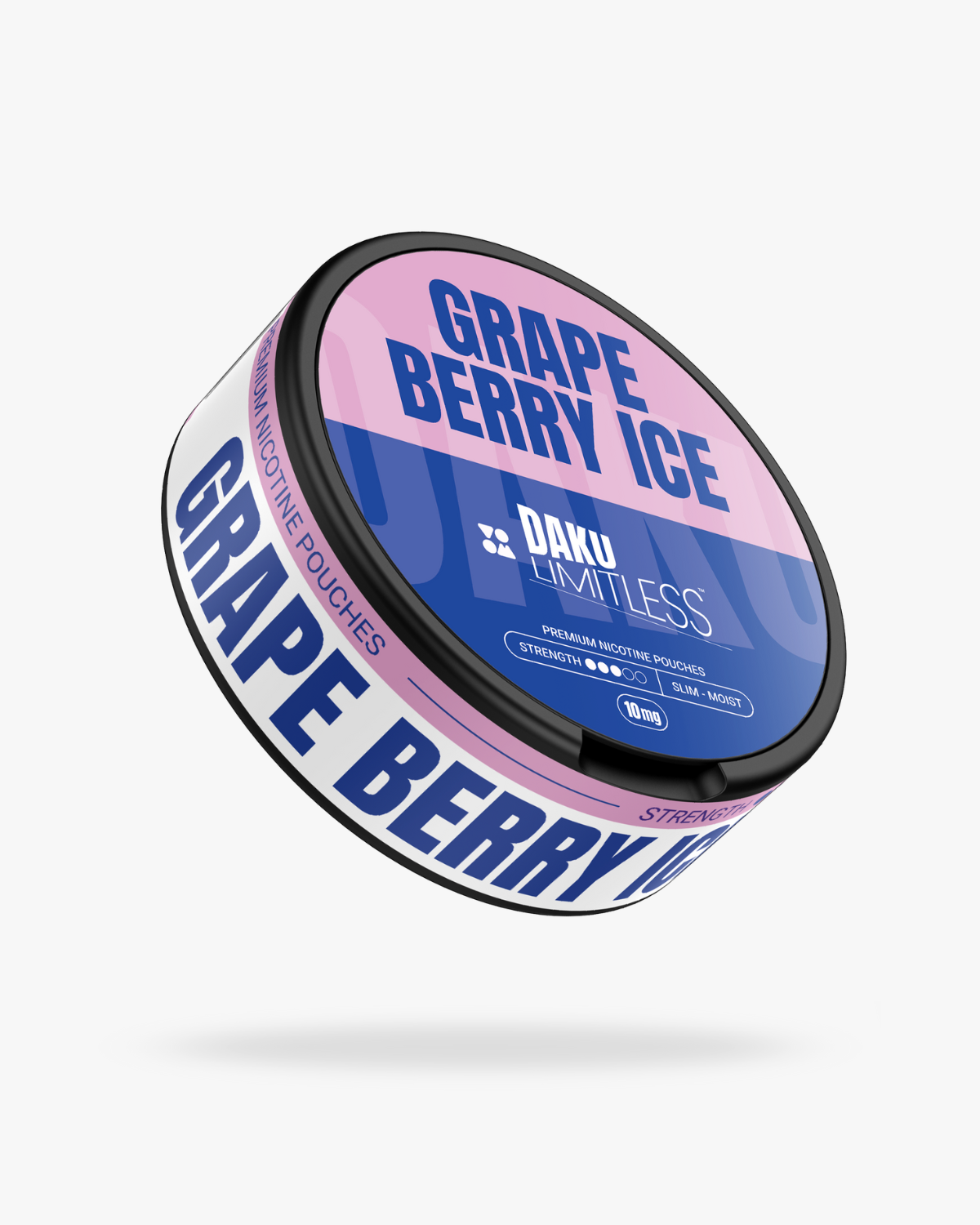 Daku Limitless Nicotine Pouch - Grape Berry Ice - 10MG