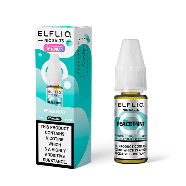 Elfliq Peace Mint 10ml Nic Salt