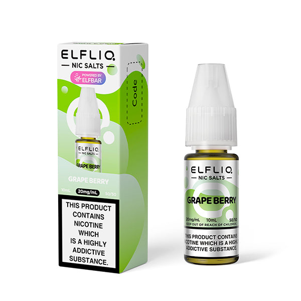 Elfliq Grape Berry 10ml Nic Salt