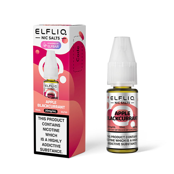 Elfliq Apple Blackcurrant 10ml Nic Salt