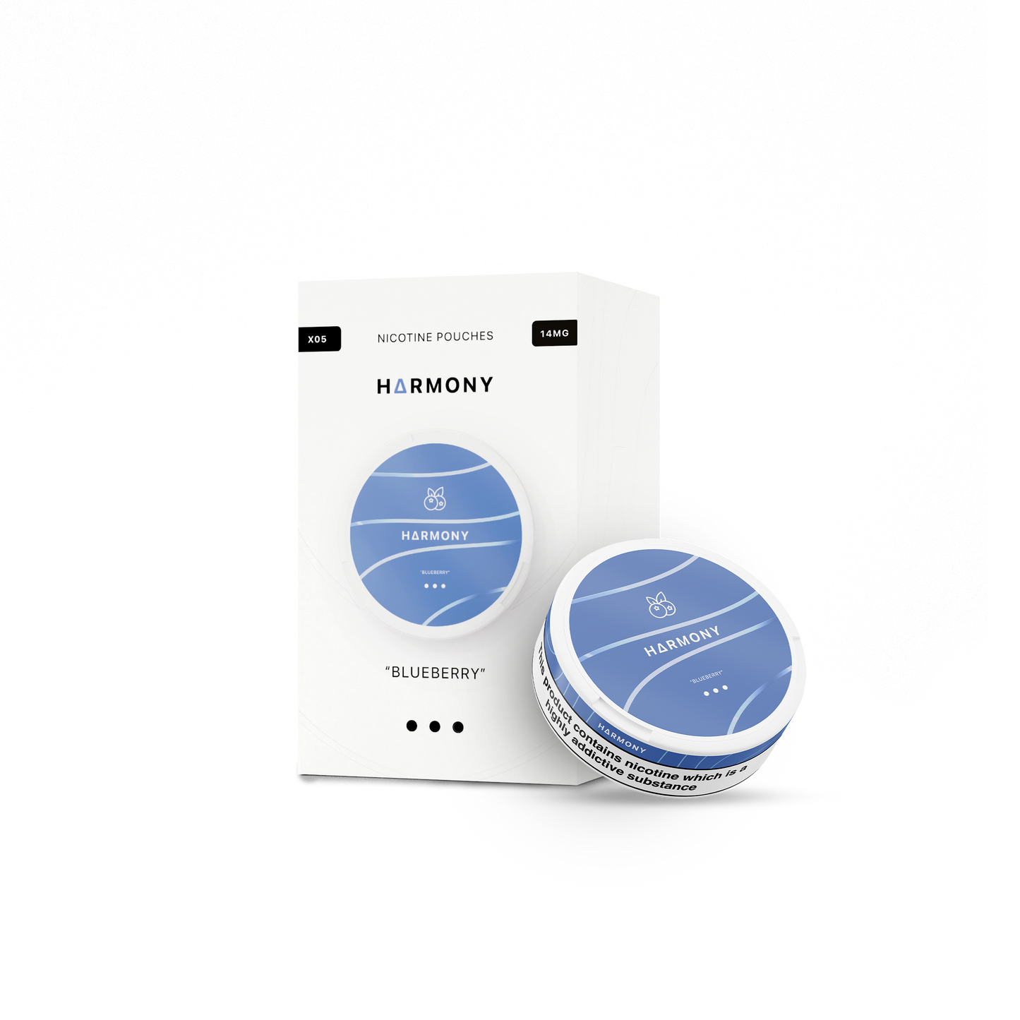 Harmony Blueberry Nicotine Pouch