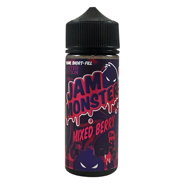 Jam Monster Limited Edition Mixed Berry 100ml Shortfill