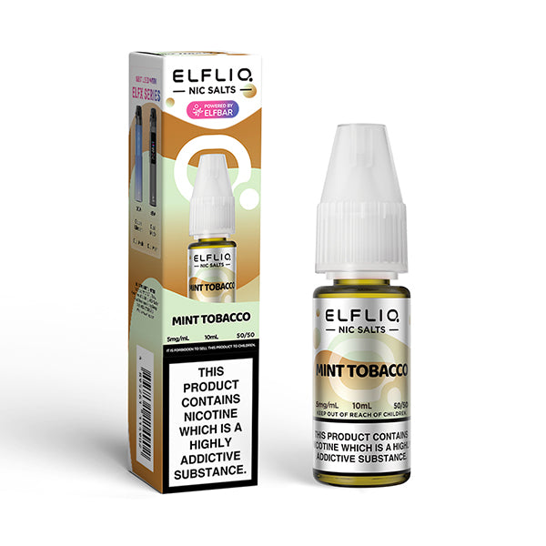 Elfliq Mint Tobacco 10ml Nic Salt