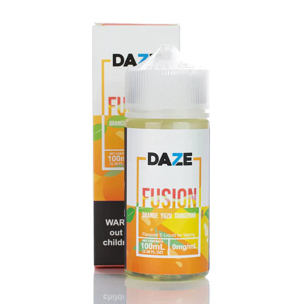 7 Daze Fusion Orange Yuzu Tangerine 100ml E-Liquid