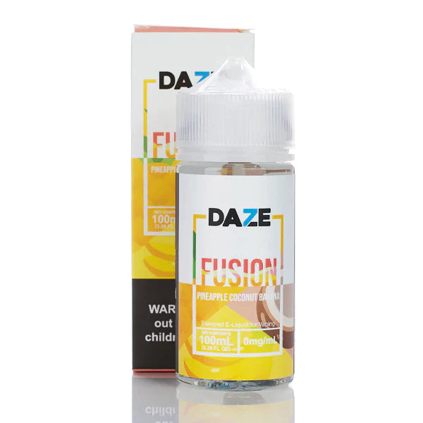 7 Daze Fusion Pineappe Coconut Banana 100ml E-Liquid