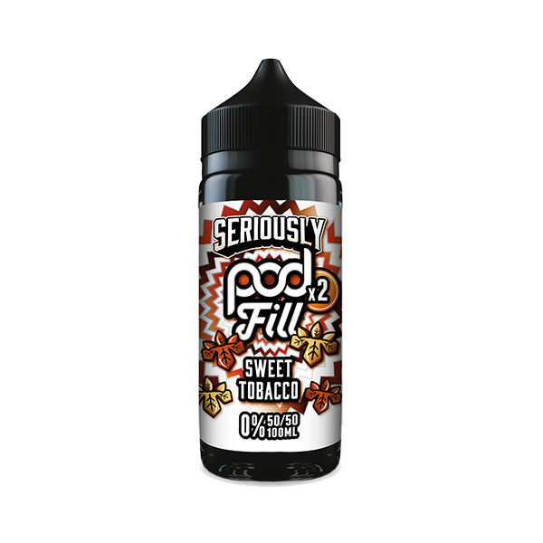 Doozy Vapes Seriously PodFill x2 Sweet Tobacco 100ml Shortfill