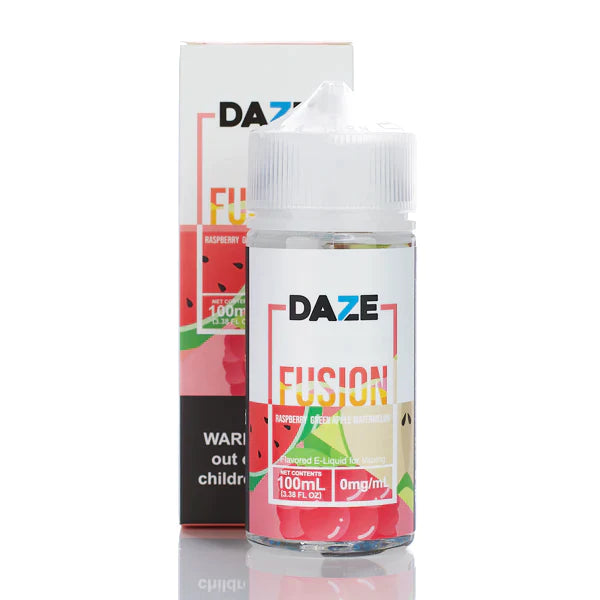 7 Daze Fusion Raspberry Green Apple Watermelon 100ml E-Liquid