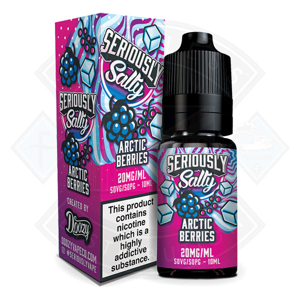 Doozy Vapes Seriously Salty Arctic Berries 10ml Nic Salt