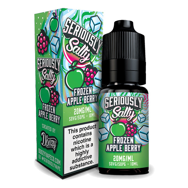 Doozy Vapes Seriously Salty Frozen Apple Berry 10ml Nic Salt