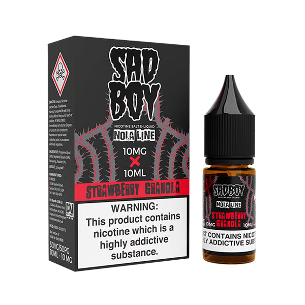 Sadboy Salts Strawberry Granola 10ml 10mg