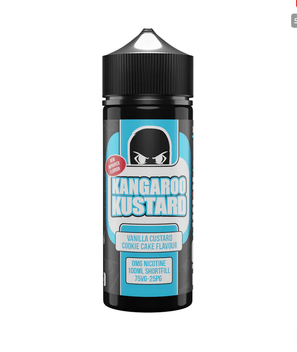 Cloud Thieves Kangaroo Kustard Vanilla Custard Cookies Cake 100ml Shortfill
