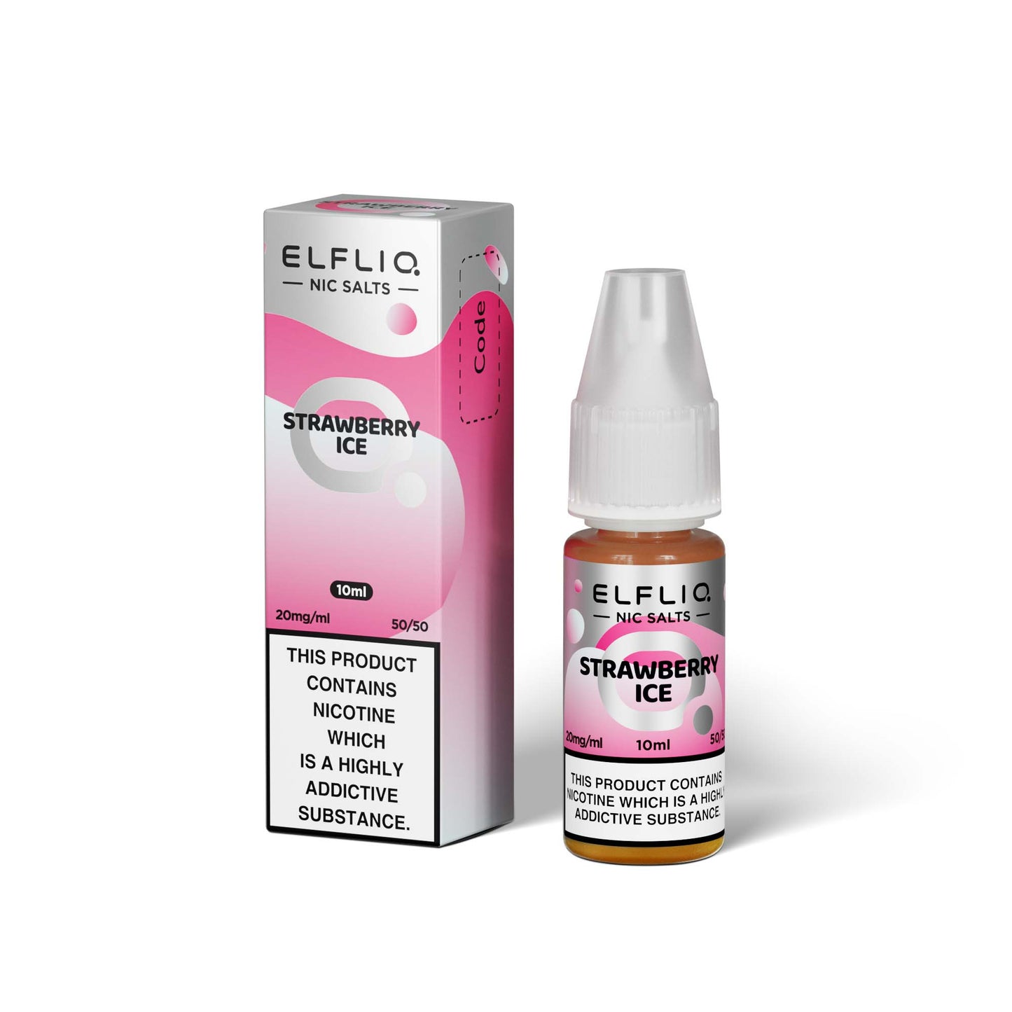Elfliq Strawberry Ice 10ml Nic Salt
