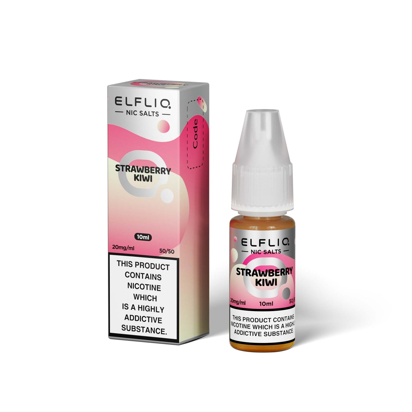 Elfliq Strawberry Kiwi 10ml Nic Salt
