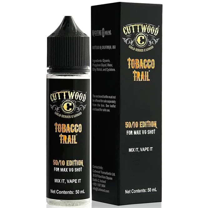 Cuttwood Tobacco Trail 50ml Shortfill