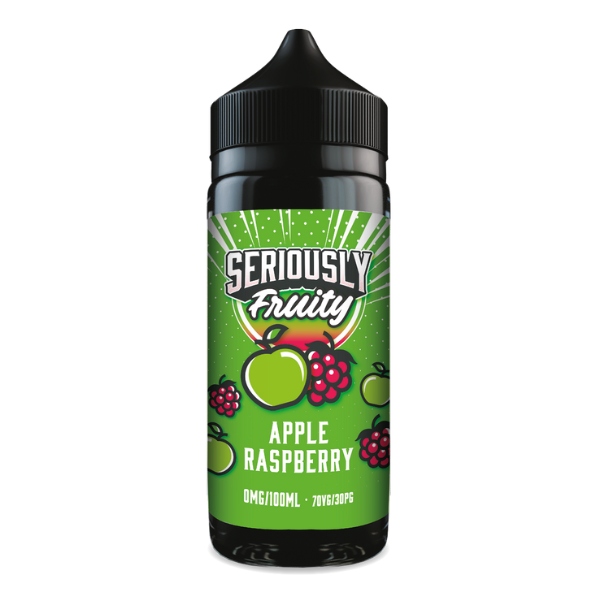 Doozy Vapes Seriously Fruity Apple Raspberry 100ml Shortfill