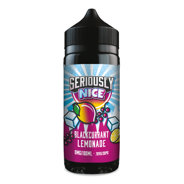 Doozy Vapes Seriously Nice Blackcurrant Lemonade 100ml Shortfill