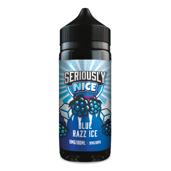 Doozy Vapes Seriously Nice Blue Razz Ice 100ml Shortfill