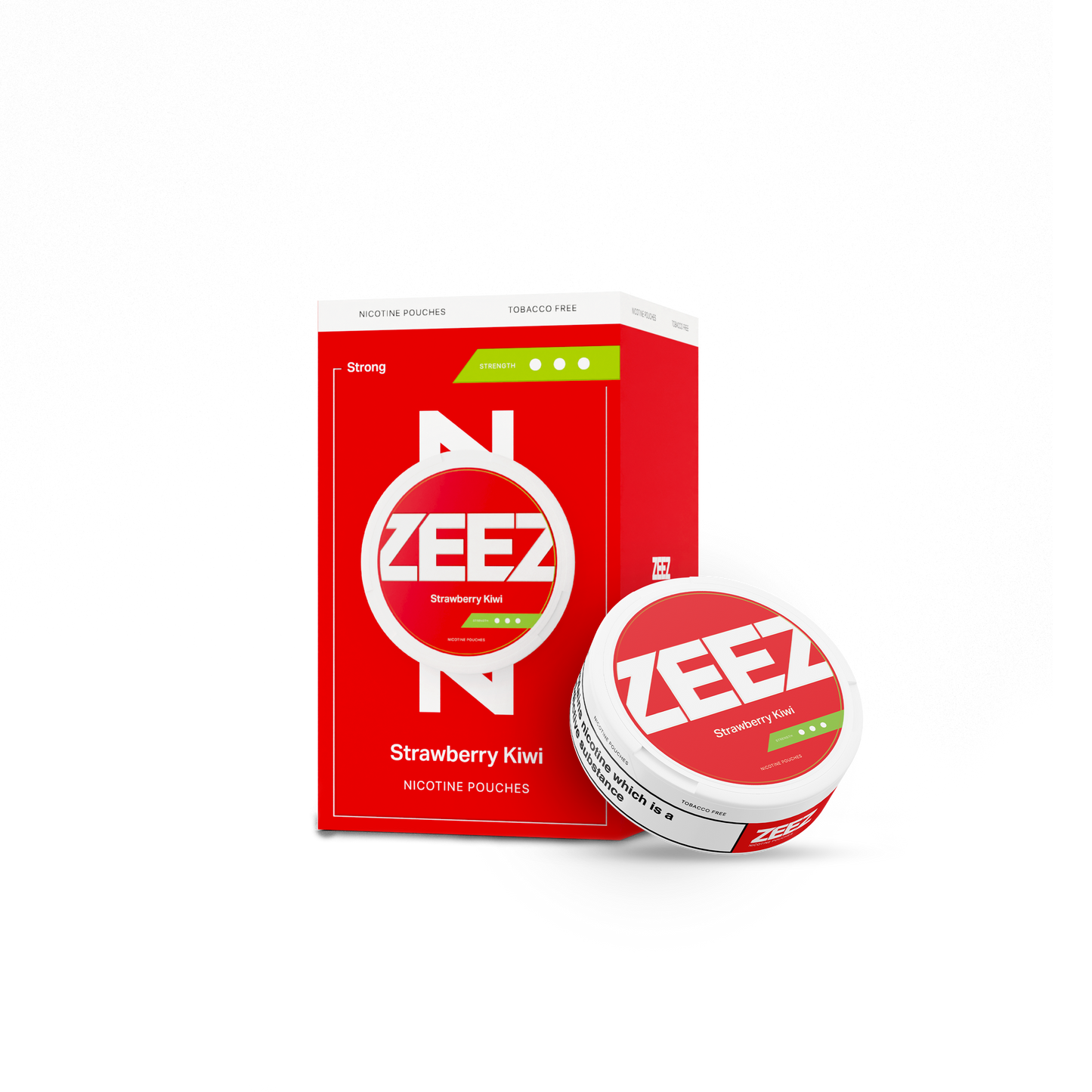 ZEEZ Strawberry Kiwi Nicotine Pouch