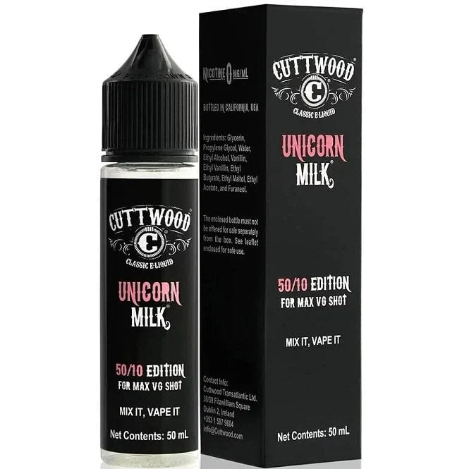 Cuttwood Unicorn Milk 50ml Shortfill
