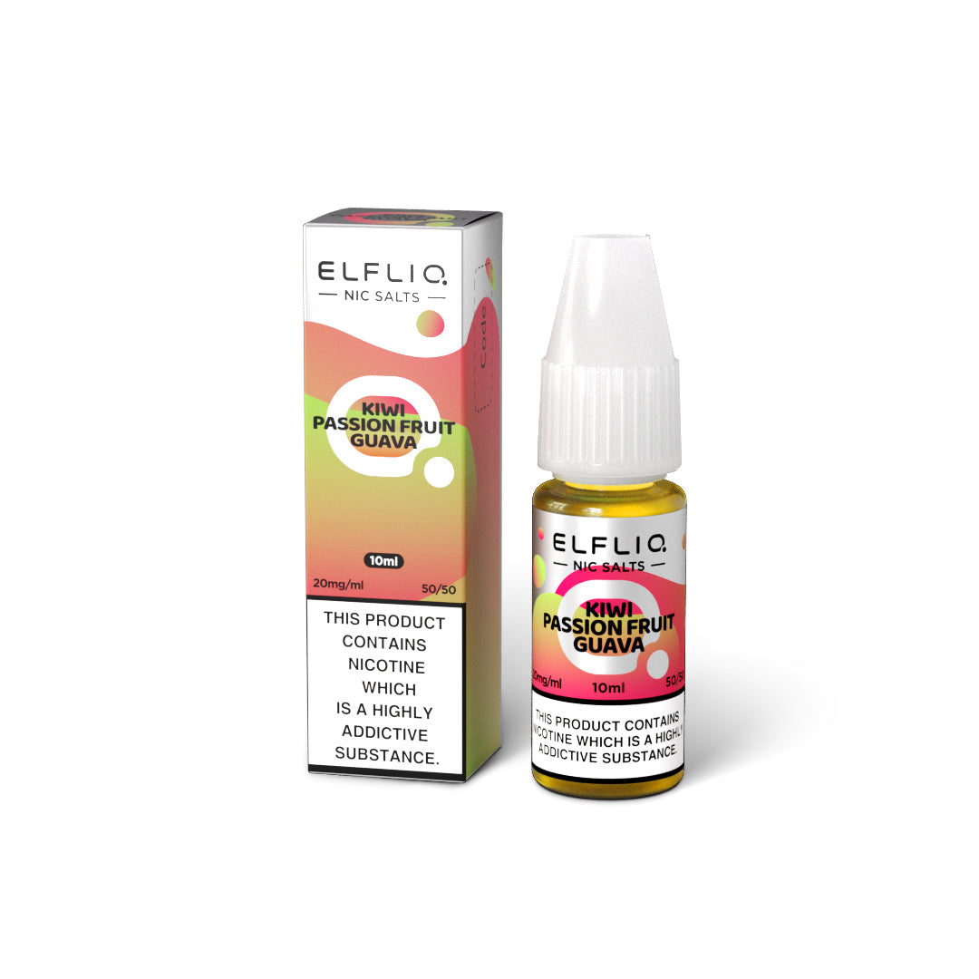 Elfliq Kiwi Passion Fruit Guava10ml Nic Salt
