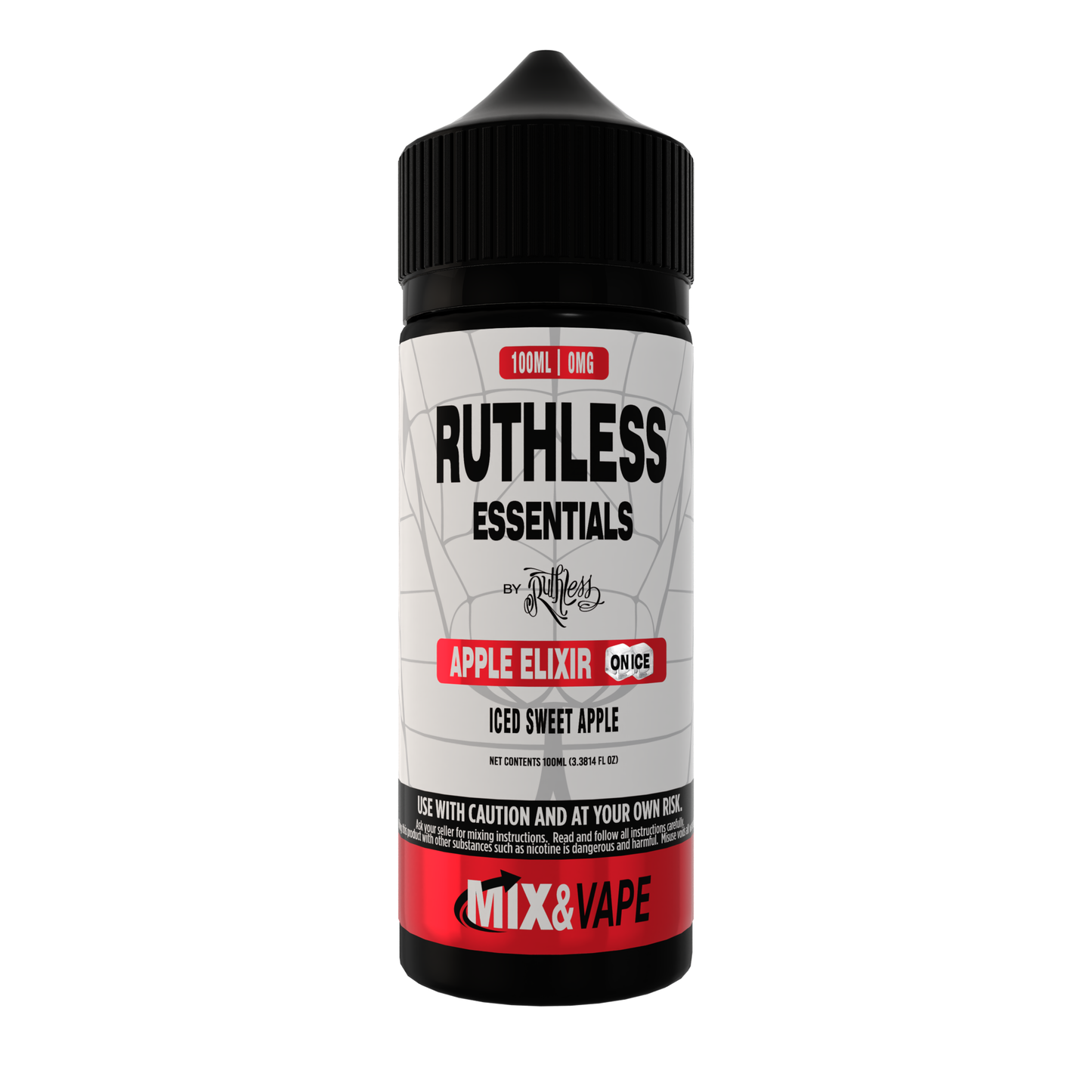 Ruthless Essentials Apple Elixir on Ice 100ml Shortfill
