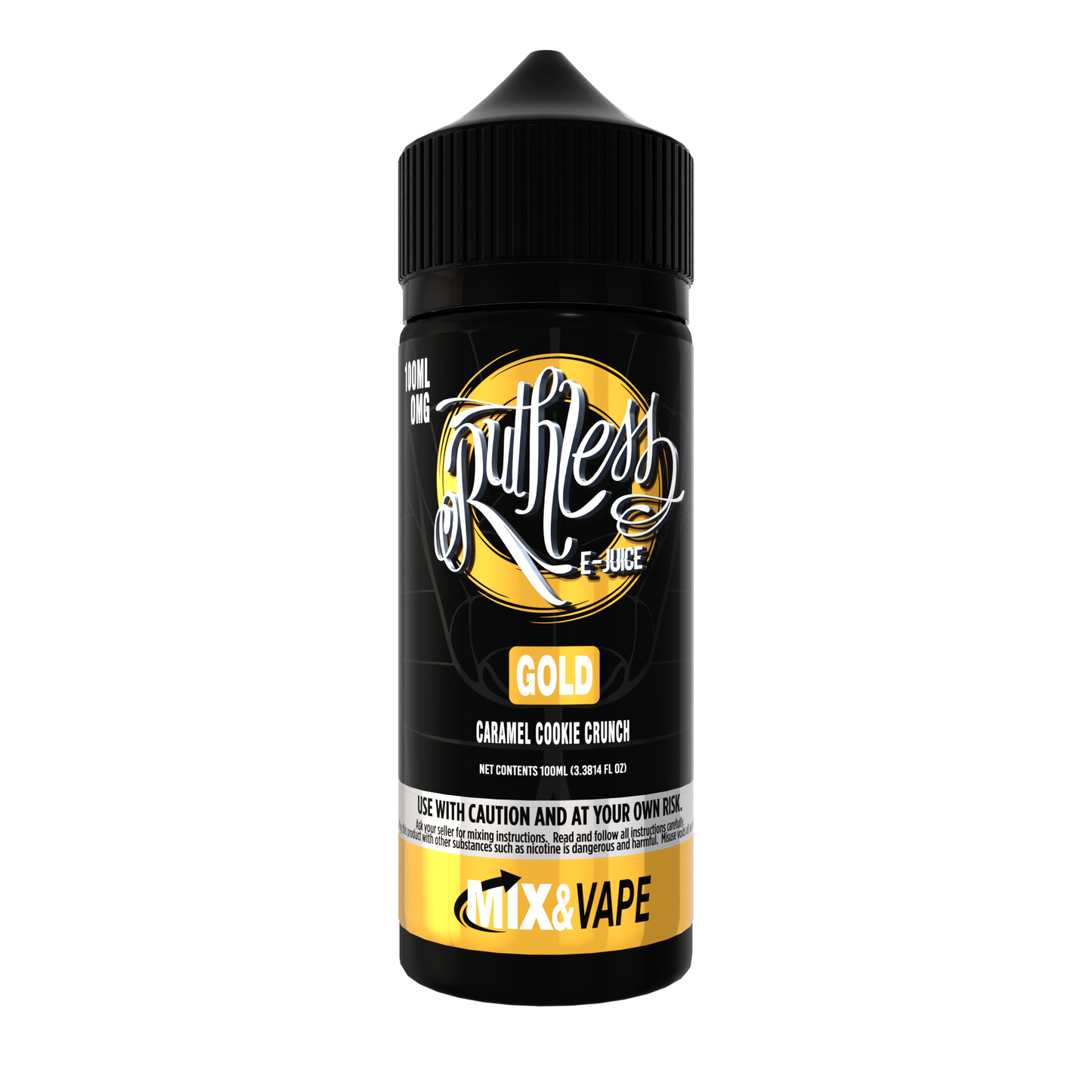Ruthless Mix n Vape Premium Gold 120ml Shortfill