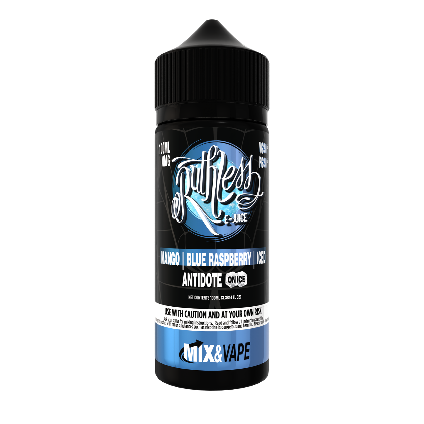 Ruthless Mix n Vape Antidote on Ice 100ml Shortfill