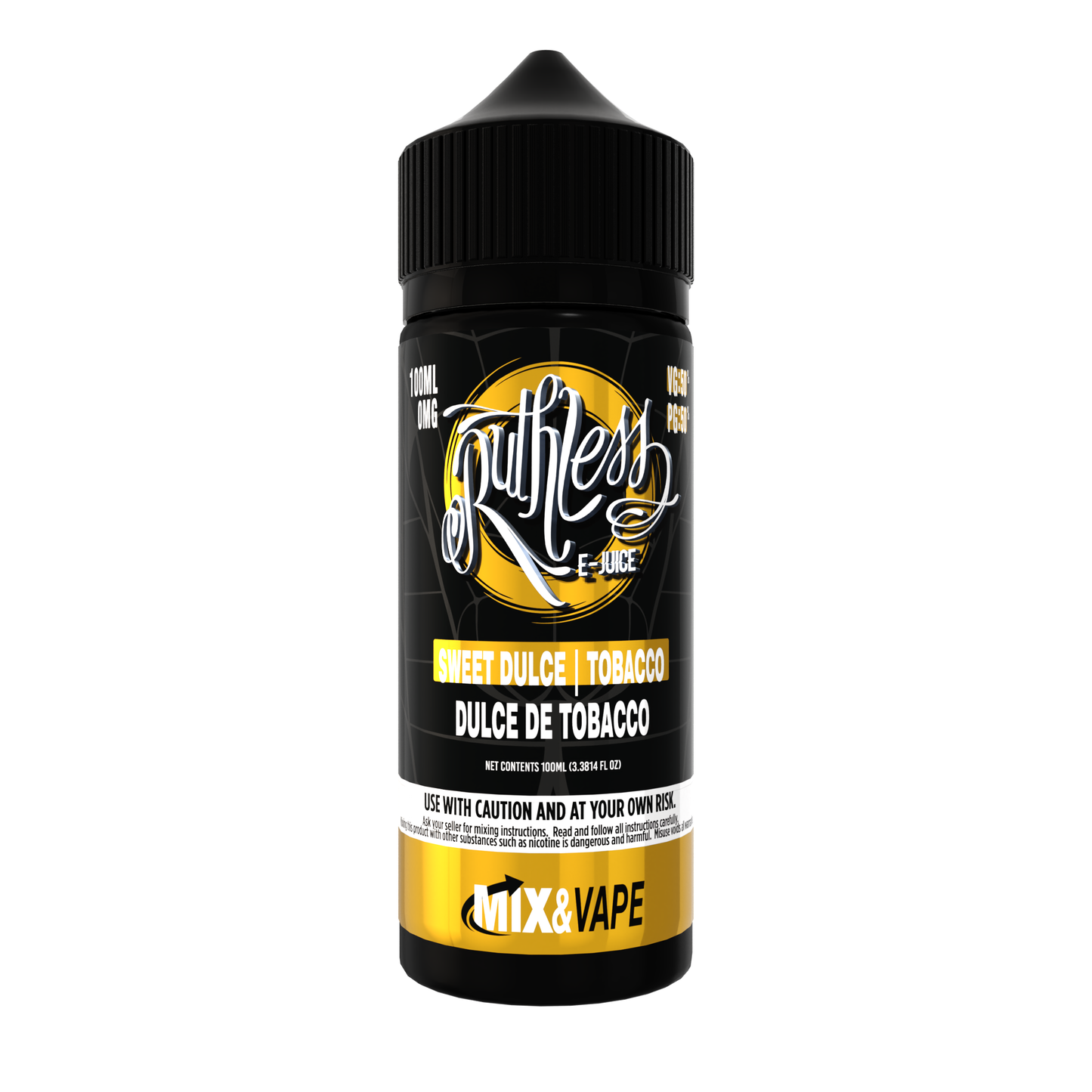 Ruthless Mix n Vape Dulce De Tobacco 100ml Shortfill
