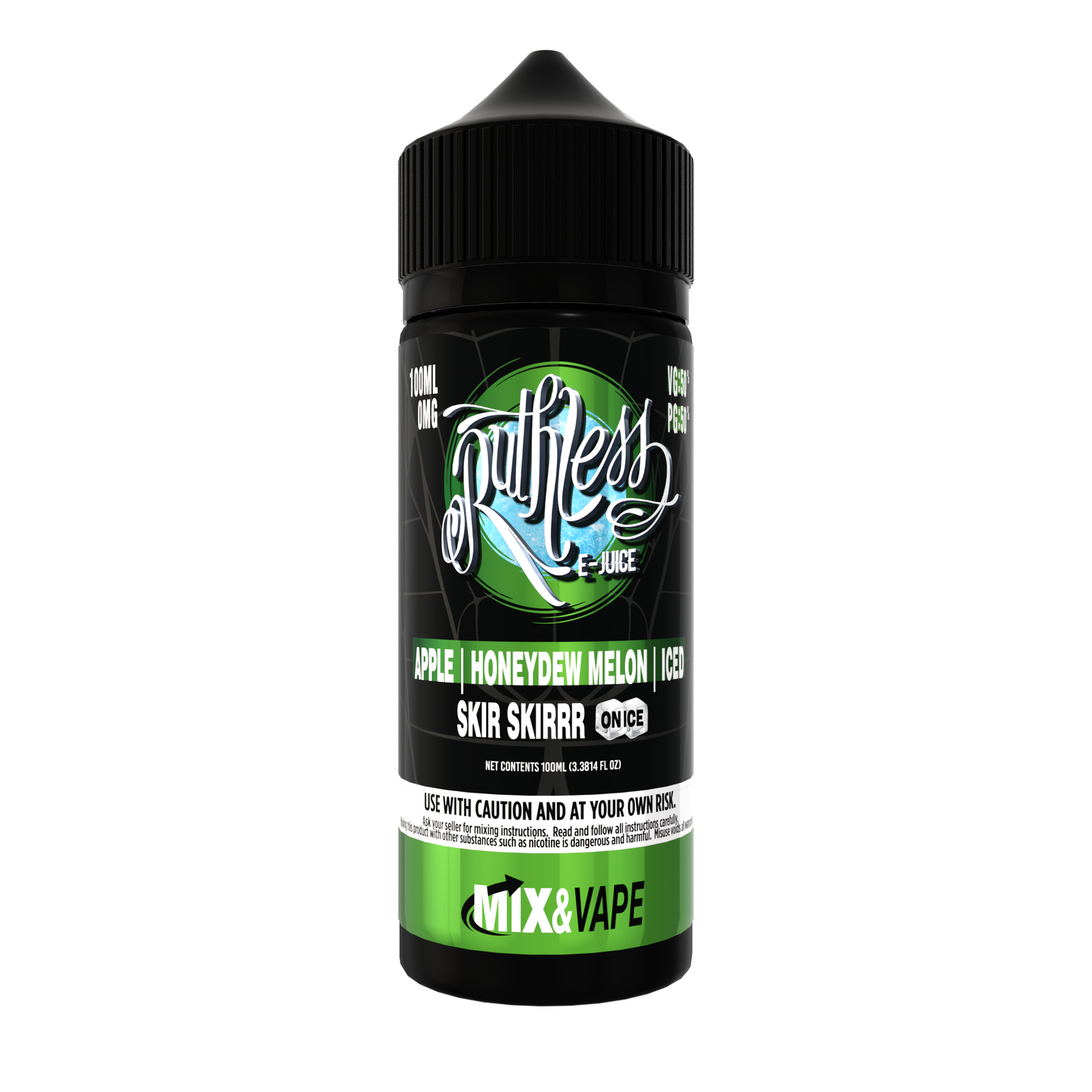 Ruthless Mix n Vape Skir Skirrr on Ice 100ml Shortfill