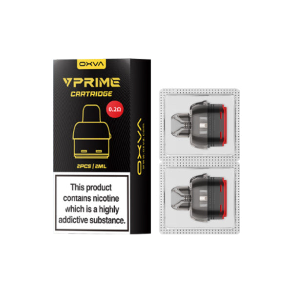 Oxva Vprime Cartridge Pod - Pack of 2 PMP VAPE DISTRO Oxva Vprime Cartridge Pod - Pack of 2 PMP VAPE DISTRO