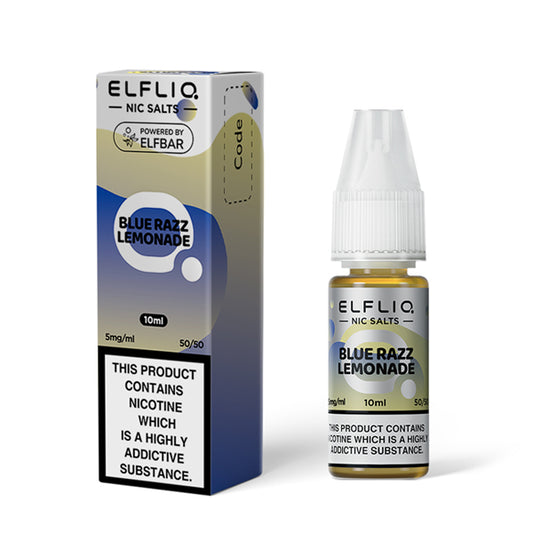 Elfliq Blue Razz Lemonade10ml Nic Salt